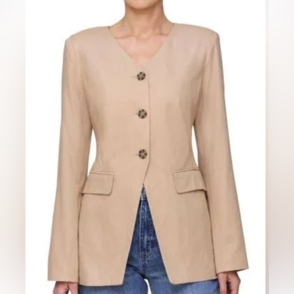 Bagatelle V-Neck Longline Blazer